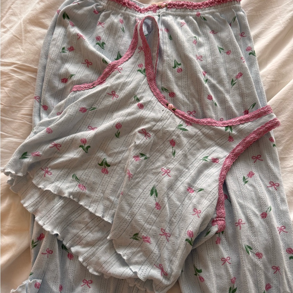 Floral Print Sleepwear Set